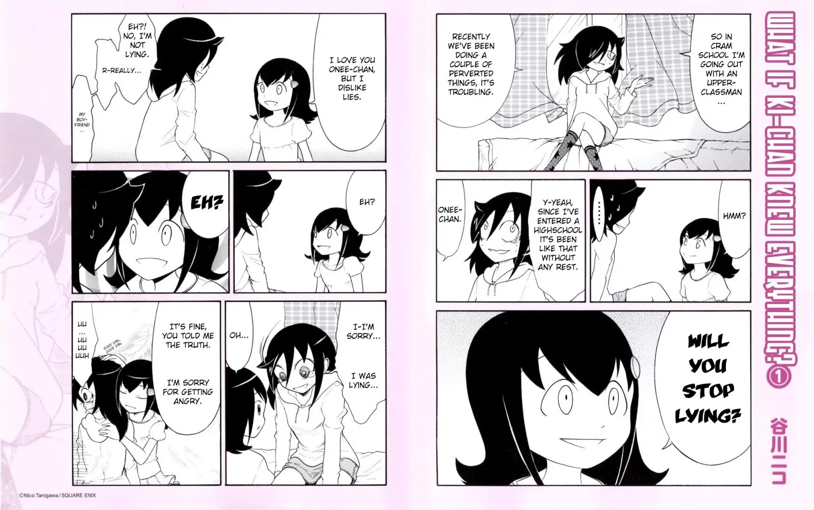 WataMote, Chapter 0 image 01
